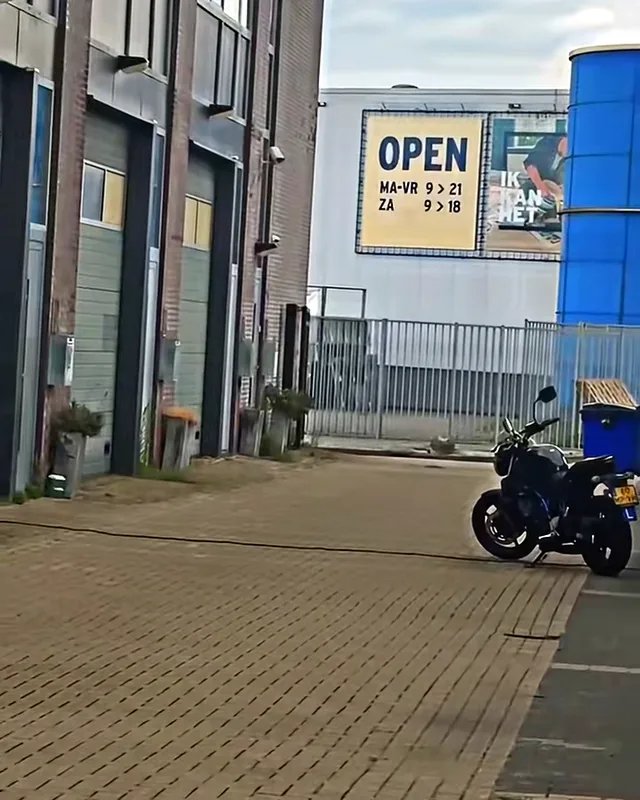 Het pad tussen de bedrijfsunits